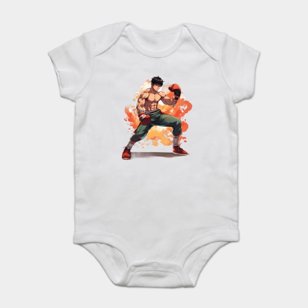 Kung Fu Fighting Baby Bodysuit by animegirlnft